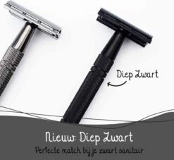 Bamboozy Safety Razor + 20 Scheermesjes Aluminium Zwart Black Unisex Voor Mannen Vrouwen Scheermes 17 Bamboozy Safety Razor + 20 Scheermesjes Aluminium Zwart Black Unisex Voor Mannen Vrouwen Scheermes -Lichaamsverzorging Winkel 1200x1102 3
