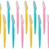 Tinkeke Premium Wenkbrauwen Scheermesjes - Haar Mesje - Set - 12 Stuks -14.5x3.8cm -Wenkbrauw Trimmer - Elektrische Scheerapparaat - Pijnloos Gezichtshaar Verwijderen - Haar Epilator - Wit Od Roze® -Lichaamsverzorging Winkel 1200x1104 4