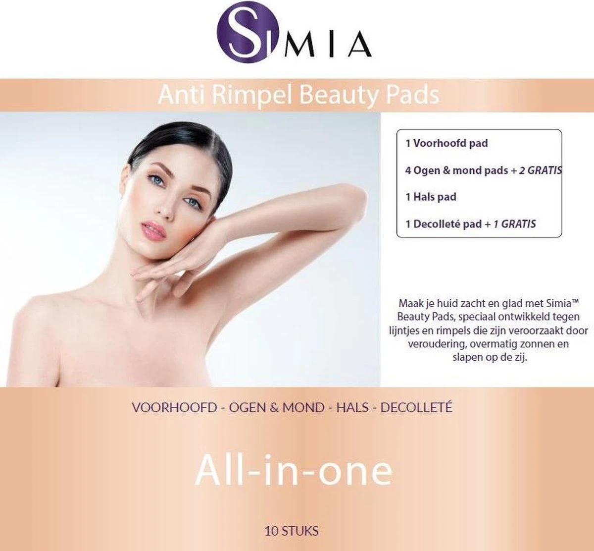 Simia™ Complete Set Anti Rimpel Beauty Pads 10 STUKS Tegen Lijntjes En Rimpels - Decolleté Hals & Gezicht - Anti Aging - Huidverzorging Voordeelset 8 Simia™ Complete Set Anti Rimpel Beauty Pads 10 STUKS Tegen Lijntjes En Rimpels - Decolleté Hals & Gezicht - Anti Aging - Huidverzorging Voordeelset - Afbeelding 6