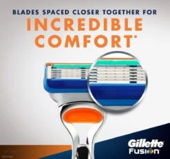 Gillette® Gillette Fusion - 4 Stuks - Scheermesjes 12 Gillette® Gillette Fusion - 4 Stuks - Scheermesjes -Lichaamsverzorging Winkel 1200x1121 1