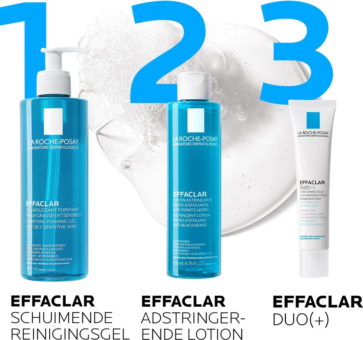 La Roche-Posay Effaclar Micro-exfoliërende Lotion - 200ml 7 La Roche-Posay Effaclar Micro-exfoliërende Lotion - 200ml - Afbeelding 5