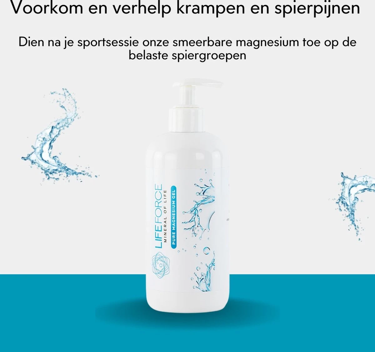 Lifeforce Magnesium Gel (500 Ml) | Puur Zechstein| Magnesium Gel Voor Spieren En Gewrichten 4 Lifeforce Magnesium Gel (500 Ml) | Puur Zechstein| Magnesium Gel Voor Spieren En Gewrichten - Afbeelding 2