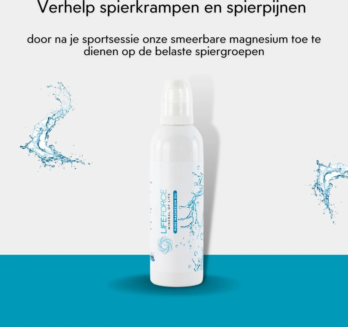 Lifeforce Magnesium Olie - Magnesiumspray (200 Ml) - Puur Zechstein - Magnesiumchloride 100% Natuurlijk En Zuiver 5 Lifeforce Magnesium Olie - Magnesiumspray (200 Ml) - Puur Zechstein - Magnesiumchloride 100% Natuurlijk En Zuiver - Afbeelding 3