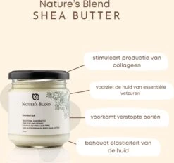 Nature's Blend - Shea Butter - Puur & Ongeraffineerd - 200 Ml - Huid En Lichaam -Lichaamsverzorging Winkel 1200x1127 5