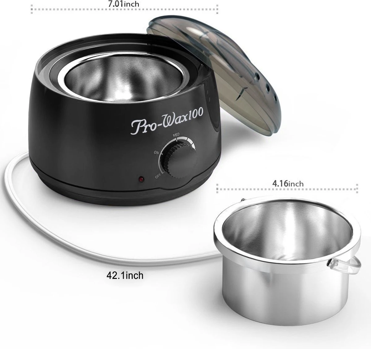 IGOODS Harsontharing - Ontharingstool - Waxen Of Harsen Met De Wax Verwarmer -Zwart 7 IGOODS Harsontharing - Ontharingstool - Waxen Of Harsen Met De Wax Verwarmer -Zwart - Afbeelding 5