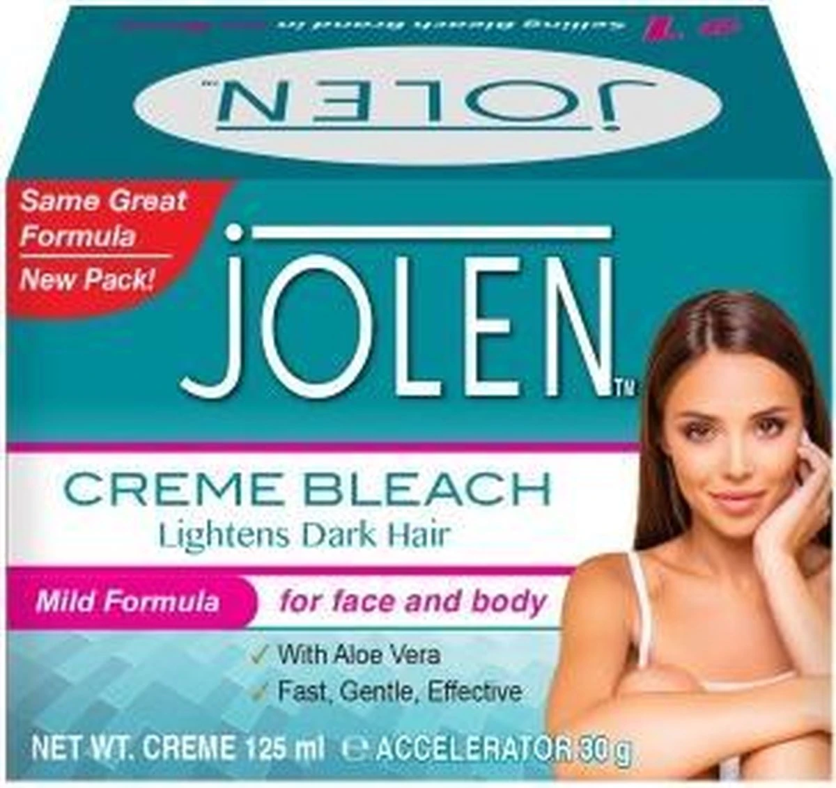 Jolen Ontkleurings Crème Bleach - Mild Aloë Vera - 125 Ml 4 Jolen Ontkleurings Crème Bleach - Mild Aloë Vera - 125 Ml - Afbeelding 2