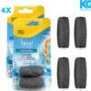 Voor Scholl 4X Voetvijl - Navulling Velvet Smooth - Extra Grof - 2+2=4Stuks - Geschikt Voor Scholl Velvet Voetvijl -Lichaamsverzorging Winkel 1200x1134