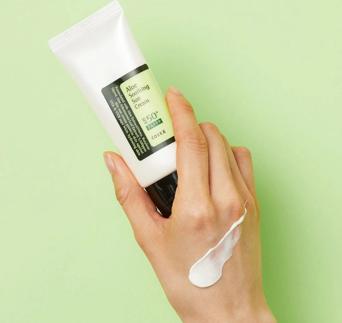 COSRX Aloe Soothing Sun Cream SPF50+ PA+++ 50 Ml 6 COSRX Aloe Soothing Sun Cream SPF50+ PA+++ 50 Ml - Afbeelding 4