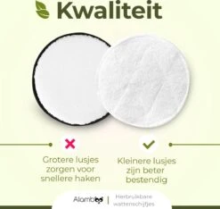 16x Herbruikbare Wattenschijfjes - Wasbare Zachte Wattenschijfjes - Duurzame & Biologische - Inclusief Waszakje 10 16x Herbruikbare Wattenschijfjes - Wasbare Zachte Wattenschijfjes - Duurzame & Biologische - Inclusief Waszakje -Lichaamsverzorging Winkel 1200x1135
