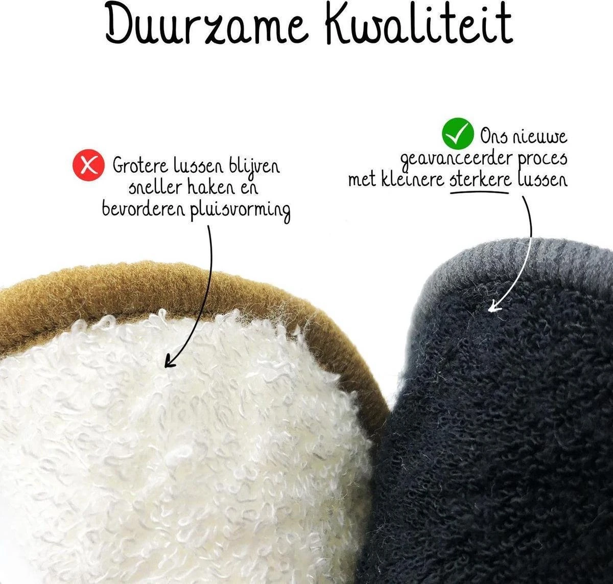Bamboozy 16 Zwarte Herbruikbare Wattenschijfjes + Bamboe Houder 12x Dagelijks 4x Scrub 4 Laags Wasbare Wattenschijfjes Zero Waste 5 Bamboozy 16 Zwarte Herbruikbare Wattenschijfjes + Bamboe Houder 12x Dagelijks 4x Scrub 4 Laags Wasbare Wattenschijfjes Zero Waste - Afbeelding 3