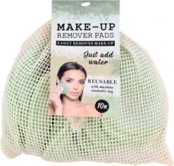Make-up Removerpads | OEKO-TEX | 10 Stuks In Waszakje