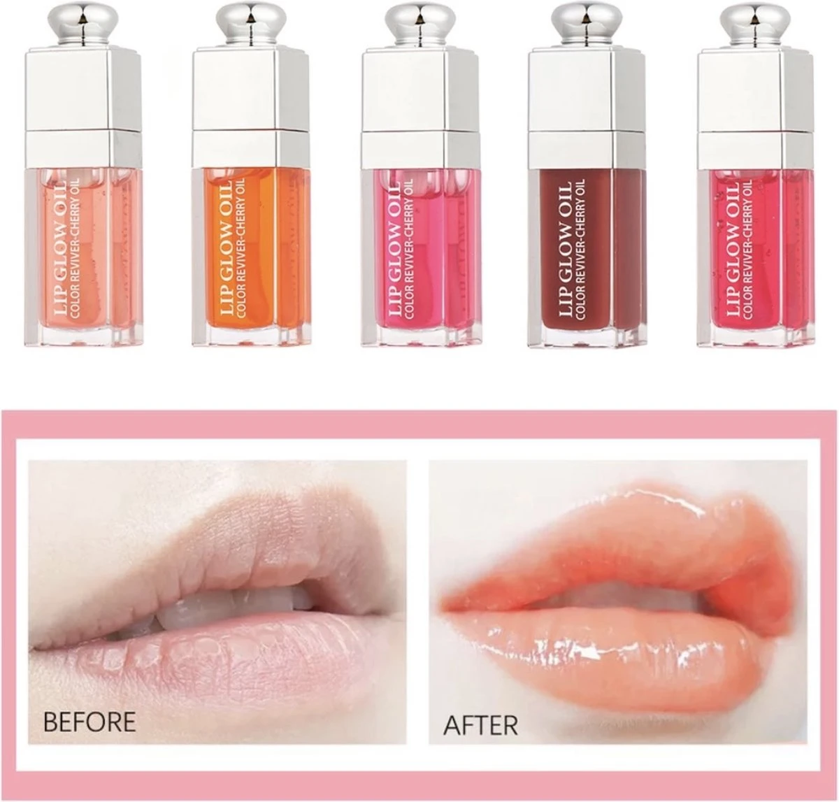 Merkloos Backstage Addict Lip Glow Oil- 012 Rosewood- Winter Lip Oil Soft -Lipolie- Lip Oil - Lip Olie - Soft - Nice- Plumpy Lips 4 Merkloos Backstage Addict Lip Glow Oil- 012 Rosewood- Winter Lip Oil Soft -Lipolie- Lip Oil - Lip Olie - Soft - Nice- Plumpy Lips - Afbeelding 2