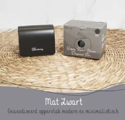 Bamboozy Metalen Doosje Voor Gebruikte Safety Razor Blades Mat Zwart Verzamel Wegwerp 12 Bamboozy Metalen Doosje Voor Gebruikte Safety Razor Blades Mat Zwart Verzamel Wegwerp -Lichaamsverzorging Winkel 1200x1150 11