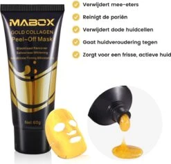 MABOX | 24k Gold Peel-Off Mask| Collagenen Goud Masker | Anti-Rimpel Gezichtsmasker -Lichaamsverzorging Winkel 1200x1150 4