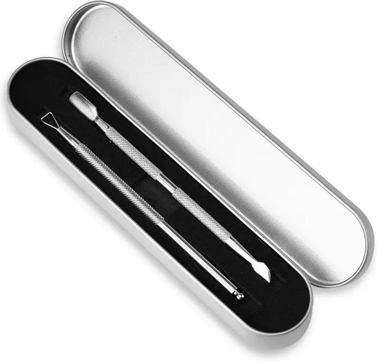 BenjaBeauty Bokkepootje Nagels - Schraper - Cuticle Pusher - Bokkenpootje Nagels - Cuticle Remover - Pedicure - Manicure 8 BenjaBeauty Bokkepootje Nagels - Schraper - Cuticle Pusher - Bokkenpootje Nagels - Cuticle Remover - Pedicure - Manicure - Afbeelding 6