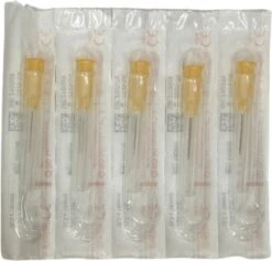 Terumo - Gelaat Steriele Naalden - 25g - 0.5 X 16 Mm - Oranje - Gerstkorrel - Milia - Comedonen - 10 Stuks -Lichaamsverzorging Winkel 1200x1151 2