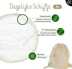 Bamboozy 12 Zwart + Wit Wasbare Wattenschijfjes Herbruikbare Wattenschijfjes Zero Waste Duurzame Bamboe 15 Bamboozy 12 Zwart + Wit Wasbare Wattenschijfjes Herbruikbare Wattenschijfjes Zero Waste Duurzame Bamboe -Lichaamsverzorging Winkel 1200x1151 3