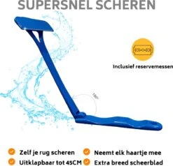 Duurzaam Rug Scheermes Incl. Mesjes - Voor Rug Scheren - Benen Scheren - Rughaar Verwijderen - Back & Body Shaver -Lichaamsverzorging Winkel 1200x1158 6