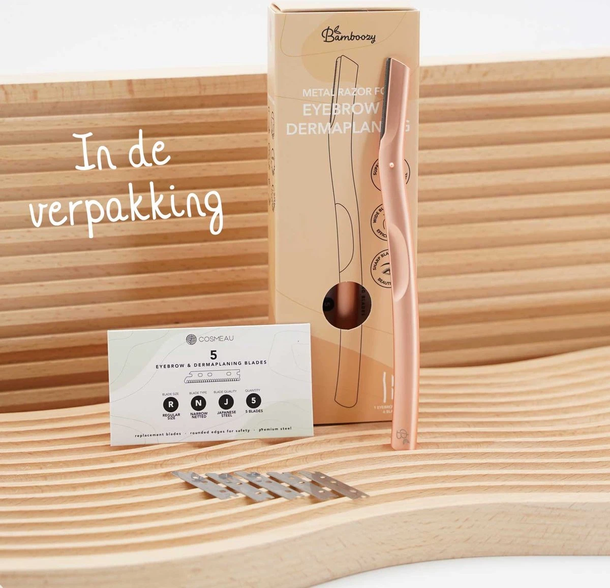 Bamboozy Metalen Dermaplaning 6x Wenkbrauw Scheermesje Mesje Van Metaal - Scheermes Gezicht Intieme Streek - Wenkbrauw Trimmer Epileren Eyebrow Razor 9 Bamboozy Metalen Dermaplaning 6x Wenkbrauw Scheermesje Mesje Van Metaal - Scheermes Gezicht Intieme Streek - Wenkbrauw Trimmer Epileren Eyebrow Razor - Afbeelding 7