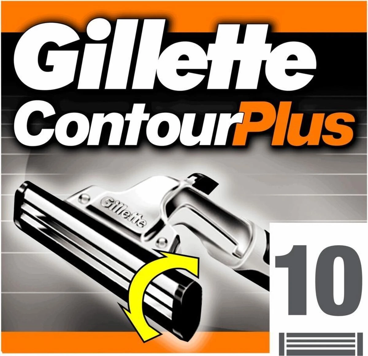 Gillette® Gillette Contour Plus Scheermesjes 10 Stuks 3 Gillette® Gillette Contour Plus Scheermesjes 10 Stuks