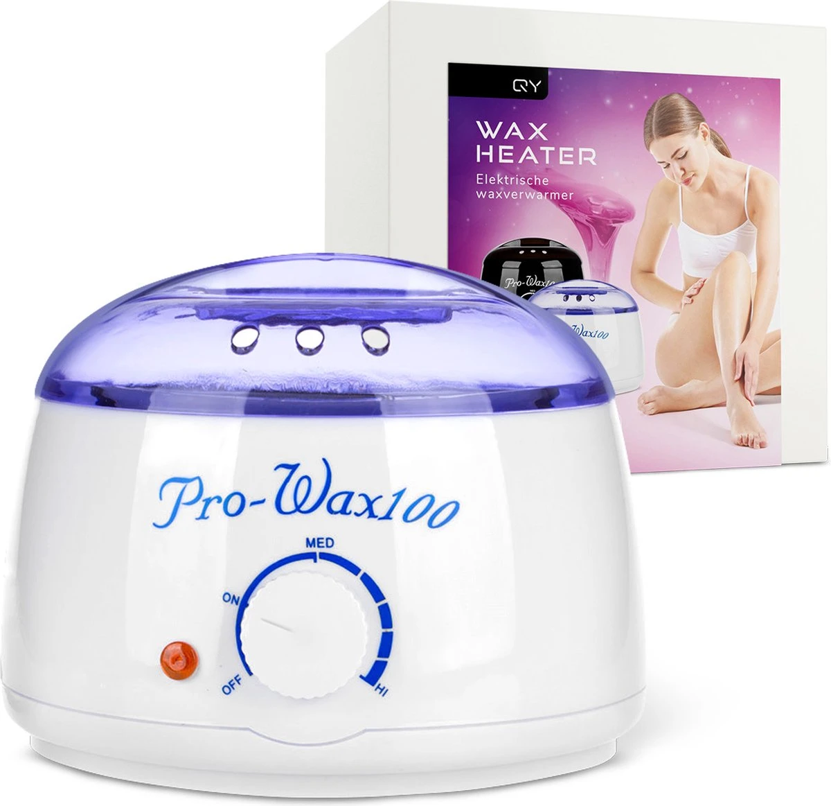 Wax Apparaat Voor Ontharen Van Lichaam - Wax Verwarmer - Wit 3 Wax Apparaat Voor Ontharen Van Lichaam - Wax Verwarmer - Wit