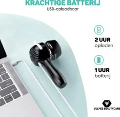 Vulpes BeautyCare® Elektrische Eelt Verwijderaar Pro – Stofzuigfunctie – 3 Snelheden – Inclusief 3 Vijlschijven & Borstel - USB-Oplaadbaar 19 Vulpes BeautyCare® Elektrische Eelt Verwijderaar Pro – Stofzuigfunctie – 3 Snelheden – Inclusief 3 Vijlschijven & Borstel - USB-Oplaadbaar -Lichaamsverzorging Winkel 1200x1171 3