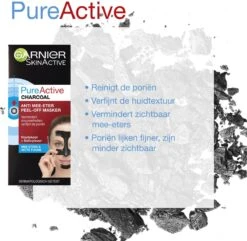 Garnier Skinactive Peel Off Charcoal Gezichtsmasker - Anti Mee-eters - 50 Ml -Lichaamsverzorging Winkel 1200x1171 5