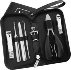 7-delige Pedicure En Manicure Set - Nagelknipper - Pedicureset - Nagelvijl - Nageltang - Kalknagel - Teennagelknipper -Lichaamsverzorging Winkel 1200x1172