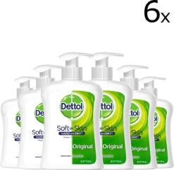 Dettol - Handzeep - Antibacterieel - Original - 6 X 250 Ml