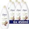 Dove Caring Bath Sheaboter & Vanille Badcrème - 6 X 450 Ml - Voordeelverpakking -Lichaamsverzorging Winkel 1200x1173 8