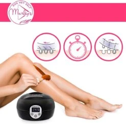 MURLEY'S Wax Apparaat Ontharing Set Incl. 500 Gram Waxbonen, Pre En Afterspray En 30 Houten Spatels Voor Lichaam En Gezicht. 14 MURLEY'S Wax Apparaat Ontharing Set Incl. 500 Gram Waxbonen, Pre En Afterspray En 30 Houten Spatels Voor Lichaam En Gezicht. -Lichaamsverzorging Winkel 1200x1180 10