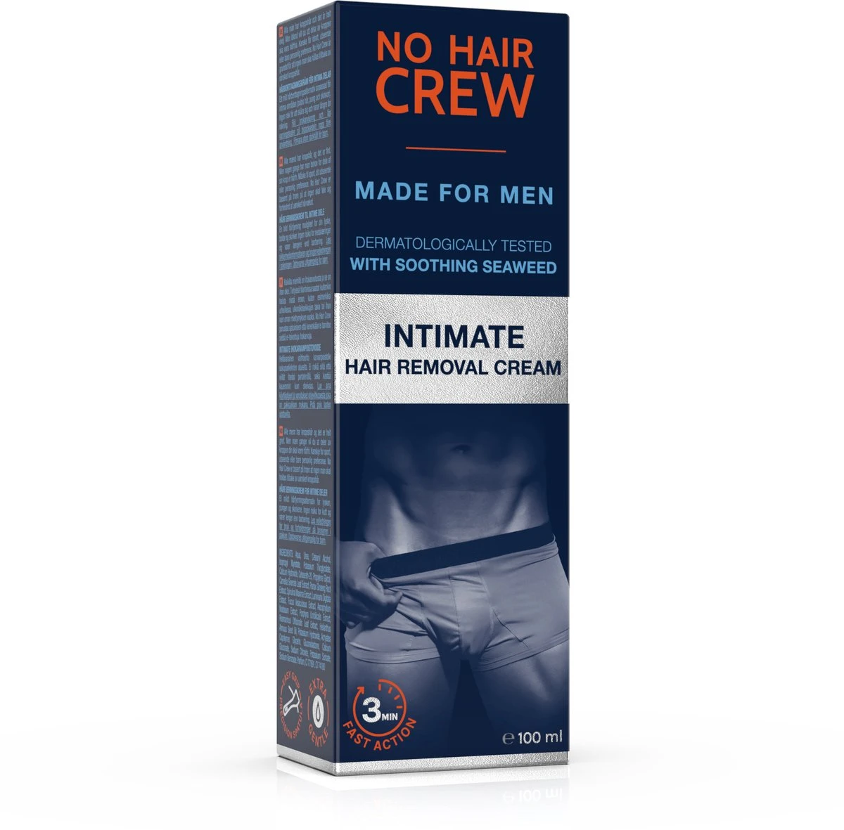 NO HAIR CREW – Premium Ontharingscreme Intieme Delen – Ontharing Mannen – 100 Ml - Intimate Hair Removal Cream - Ontharen Eraser For Men Zone Intiem Voor Man Genitalien 6 NO HAIR CREW – Premium Ontharingscreme Intieme Delen – Ontharing Mannen – 100 Ml - Intimate Hair Removal Cream - Ontharen Eraser For Men Zone Intiem Voor Man Genitalien - Afbeelding 4