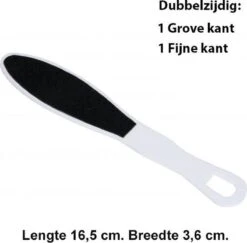 Rojafit Budget Voetvijl- Grove En Fijne Kant- MINI - Lengte 16,5 Cm.