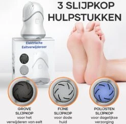 MW® Elektrische Eeltverwijderaar - Voetvijl - Eelt Verwijderaar - Elektrische Vijl - 3 Vijlschijven 18 MW® Elektrische Eeltverwijderaar - Voetvijl - Eelt Verwijderaar - Elektrische Vijl - 3 Vijlschijven -Lichaamsverzorging Winkel 1200x1187 3