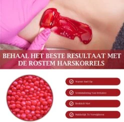 Rostem® Luxe Harskorrels - Hard Wax Beans - Hotwax - Wax Bonen - Strawberry 1KG - Incl. 10 Spatels 12 Rostem® Luxe Harskorrels - Hard Wax Beans - Hotwax - Wax Bonen - Strawberry 1KG - Incl. 10 Spatels -Lichaamsverzorging Winkel 1200x1187 7
