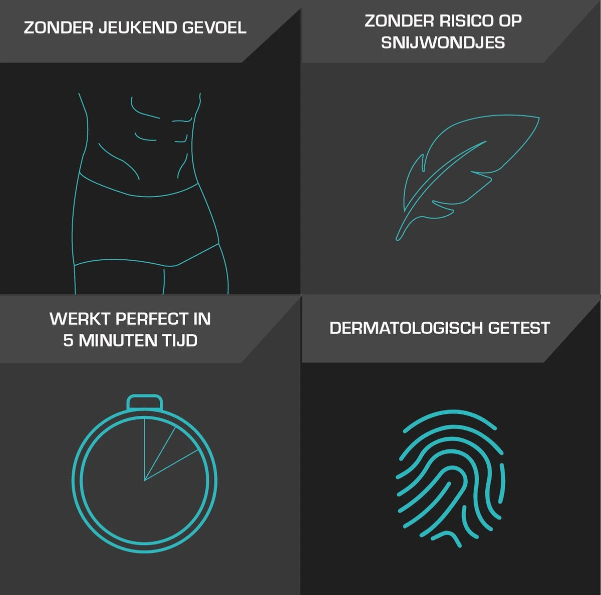 Veet - Men - Ontharingskit Voor Intieme Delen - Ontharingscrème En Aftercare - 100 Ml + 50 Ml 7 Veet - Men - Ontharingskit Voor Intieme Delen - Ontharingscrème En Aftercare - 100 Ml + 50 Ml - Afbeelding 5