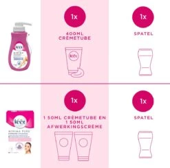 Veet - 450ml Ontharingscreme - Gevoelig 1x400ml - Gezicht Minima 1x50ml - Voordeelverpakking 13 Veet - 450ml Ontharingscreme - Gevoelig 1x400ml - Gezicht Minima 1x50ml - Voordeelverpakking -Lichaamsverzorging Winkel 1200x1191 10