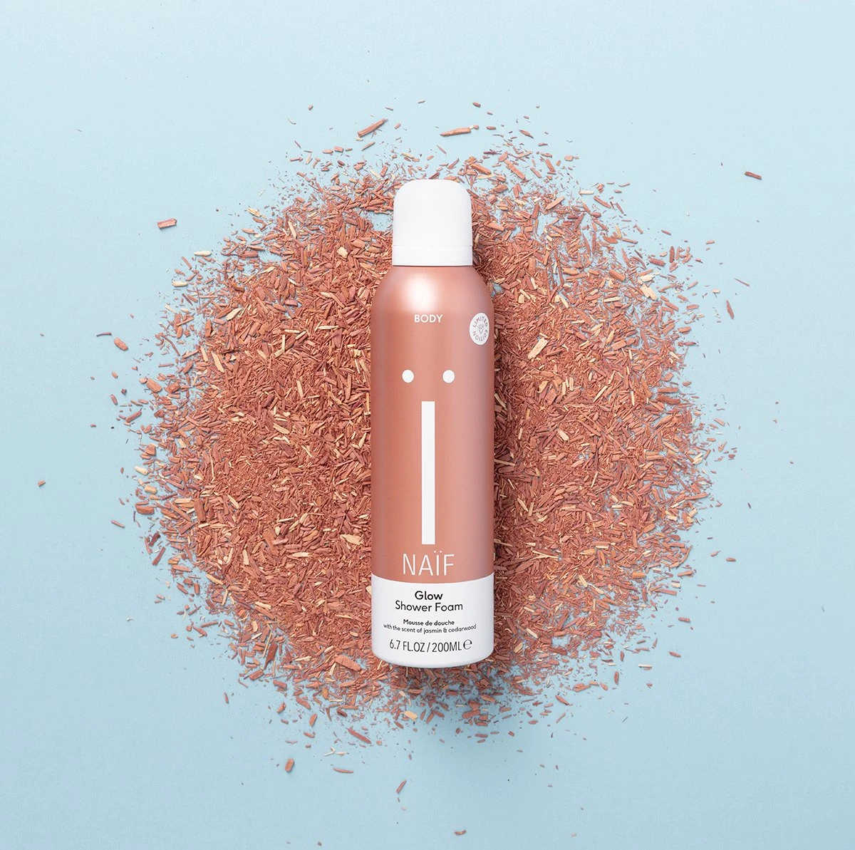 Naïf Doucheschuim Glow - 2 X 200ml - Met Natuurlijke Ingrediënten 4 Naïf Doucheschuim Glow - 2 X 200ml - Met Natuurlijke Ingrediënten - Afbeelding 2