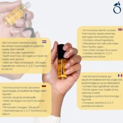 Herome Exit Damaged Nails Nagelolie – Amandelolie Met Vitamines En Mineralen Verbetert En Herstelt De Nagels - 7 Ml. -Lichaamsverzorging Winkel 1200x1194