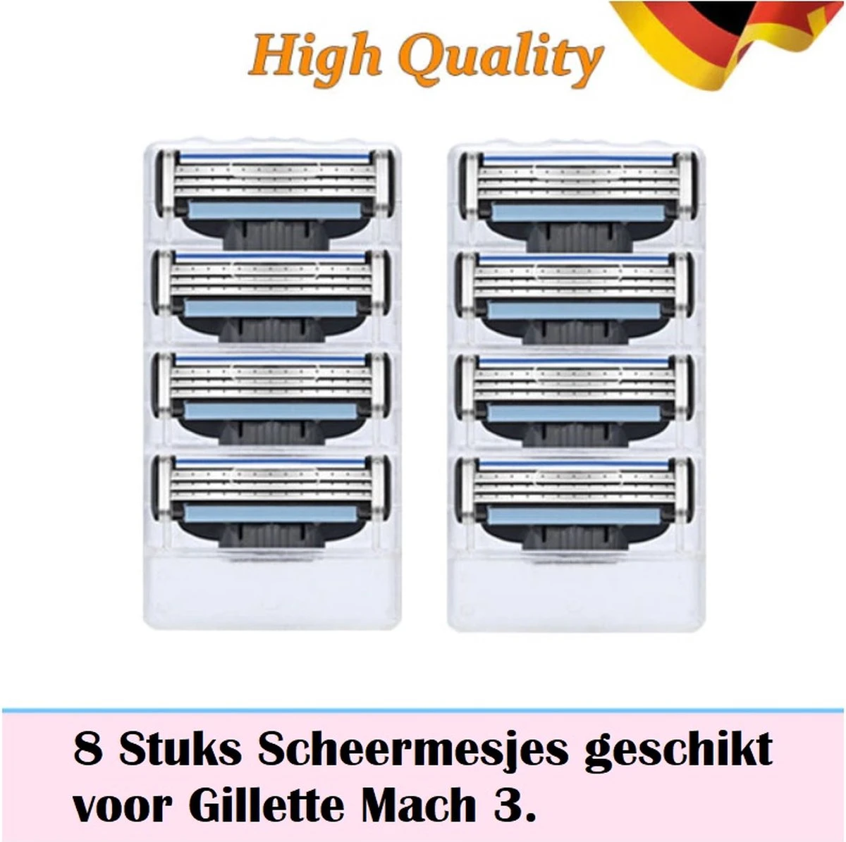 Universele Navulmesjes Voor Gillette Mach 3 Scheermesjes 3 Universele Navulmesjes Voor Gillette Mach 3 Scheermesjes