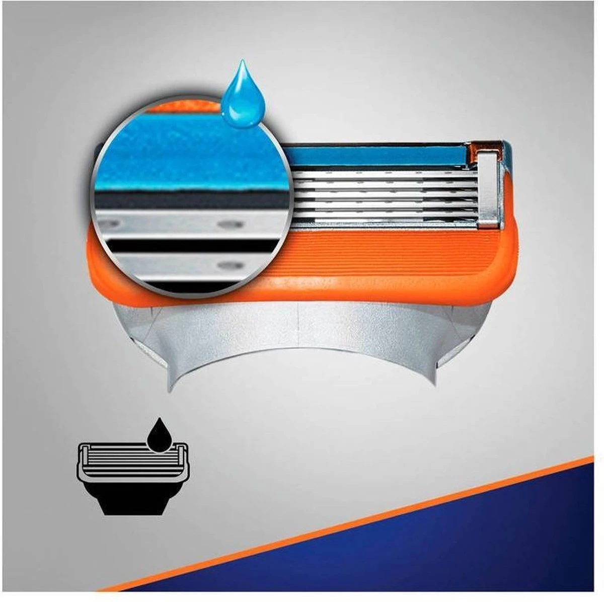 Gillette® Gillette Fusion 5 - 20 Stuks - Scheermesjes 5 Gillette® Gillette Fusion 5 - 20 Stuks - Scheermesjes - Afbeelding 3