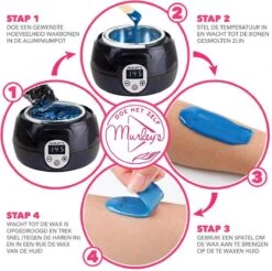 MURLEY'S Wax Apparaat Ontharing Set Incl. 500 Gram Waxbonen, Pre En Afterspray En 30 Houten Spatels Voor Lichaam En Gezicht. 12 MURLEY'S Wax Apparaat Ontharing Set Incl. 500 Gram Waxbonen, Pre En Afterspray En 30 Houten Spatels Voor Lichaam En Gezicht. -Lichaamsverzorging Winkel 1200x1196 20