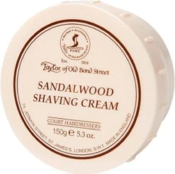 Taylor Of Old Bond Street Sandalwood Shaving Cream 150 Gr. -Lichaamsverzorging Winkel 1200x1197 30