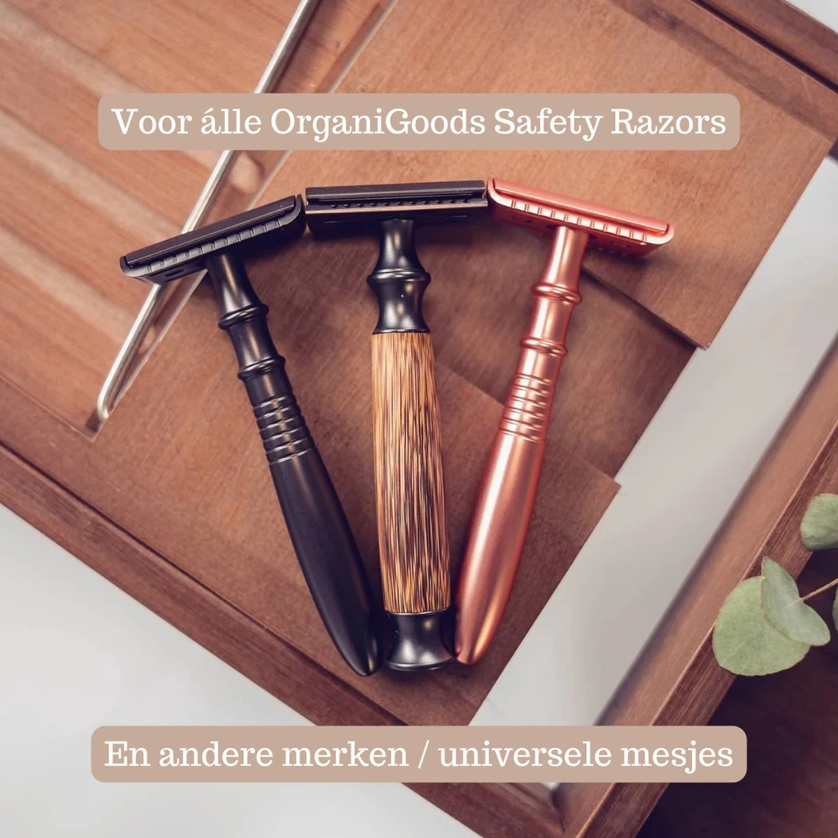 OrganiGoods Safety Razor Blades - 50 Stuks - Mesjes - Platinum Scheermesjes - Navulling Mesjes - Alle Lichaamsdelen - Double Edge Blade Scheermes - Zero Waste 8 OrganiGoods Safety Razor Blades - 50 Stuks - Mesjes - Platinum Scheermesjes - Navulling Mesjes - Alle Lichaamsdelen - Double Edge Blade Scheermes - Zero Waste - Afbeelding 6