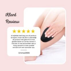 Merkloos Crystal Hair Removal Zwart - Crystal Hair Eraser - Epilator - Kristalpad - Ontharing - Pijnloos - Haarverwijderaar -Lichaamsverzorging Winkel 1200x1200 1086