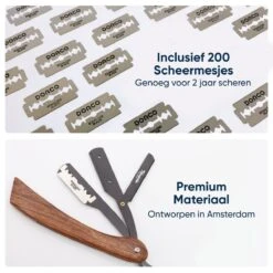Mousche Barbiersmes Met 200 Scheermesjes - Klassiek Open Scheermes - Barber Mes - Shavette - Straight Razor - Klapmes - Nekmes - Kappersmes 15 Mousche Barbiersmes Met 200 Scheermesjes - Klassiek Open Scheermes - Barber Mes - Shavette - Straight Razor - Klapmes - Nekmes - Kappersmes -Lichaamsverzorging Winkel 1200x1200 1103