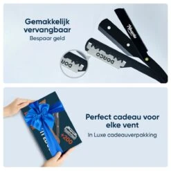 Mousche Barbiersmes Met 200 Scheermesjes - Klassiek Open Scheermes - Barber Mes - Shavette - Straight Razor - Klapmes - Nekmes - Kappersmes 17 Mousche Barbiersmes Met 200 Scheermesjes - Klassiek Open Scheermes - Barber Mes - Shavette - Straight Razor - Klapmes - Nekmes - Kappersmes -Lichaamsverzorging Winkel 1200x1200 1105