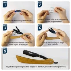 Mousche Barbiersmes Met 200 Scheermesjes - Klassiek Open Scheermes - Barber Mes - Shavette - Straight Razor - Klapmes - Nekmes - Kappersmes 19 Mousche Barbiersmes Met 200 Scheermesjes - Klassiek Open Scheermes - Barber Mes - Shavette - Straight Razor - Klapmes - Nekmes - Kappersmes -Lichaamsverzorging Winkel 1200x1200 1106