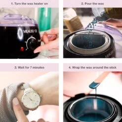 Kit Mealiss®120 - Wax - 1000 Gr Hypoallergene Wax - Spatels - 100ml Olie -Lichaamsverzorging Winkel 1200x1200 1110