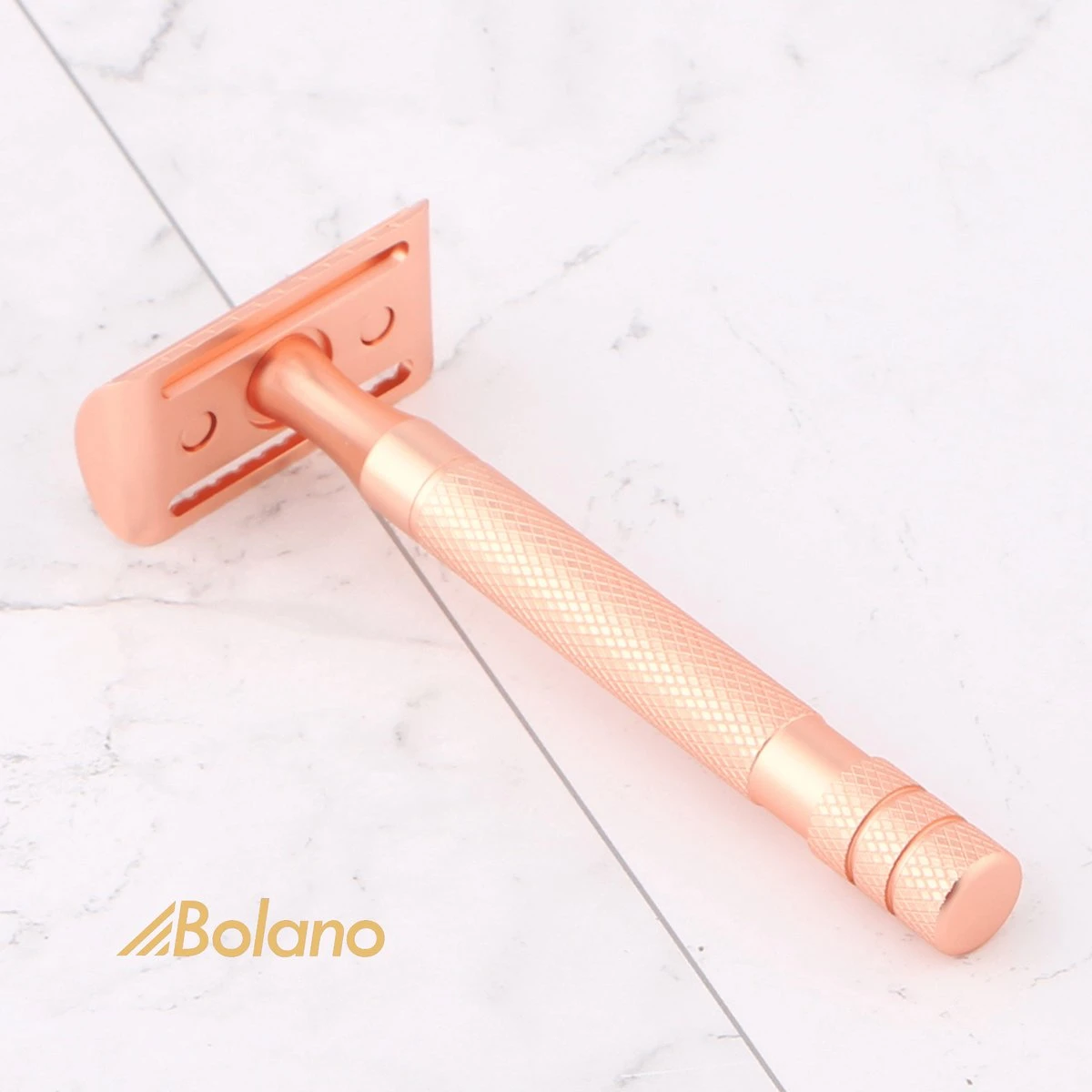 Bolano® Safety Razor Set Rose Gold + 30 Double Edge Scheermesjes + Houder - Klassiek Scheermes Voor Mannen En Vrouwen - D663 15 Bolano® Safety Razor Set Rose Gold + 30 Double Edge Scheermesjes + Houder - Klassiek Scheermes Voor Mannen En Vrouwen - D663 - Afbeelding 13